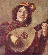 Frans Hals Jester with a Lute oil painting picture wholesale